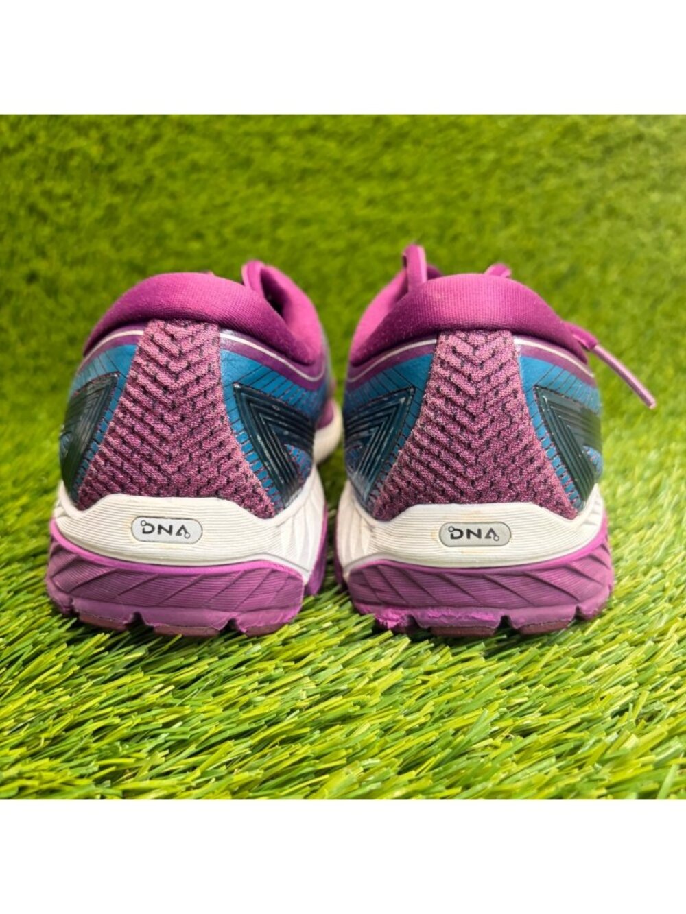 Brooks Ghost 10 Womens Size 9 Purple Blue White Athletic Running Shoes Sneakers - Picture 6 of 12